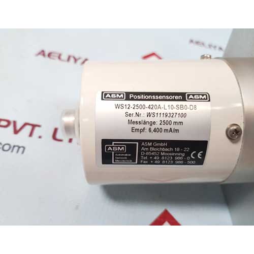 ��&nbsp;ASM&nbsp;���Kλ�Ƃ�����&nbsp;WS12-2500-420A-L10-SB0-D8